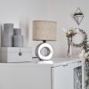 PAGADE Table lamp silver, 1-light source