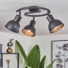 KANSELA Ceiling Light black, 3-light sources