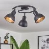 KANSELA Ceiling Light black, 3-light sources