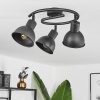 KANSELA Ceiling Light black, 3-light sources