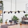 ZUOZ Pendant Light brass, black, 6-light sources