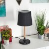 FRECHEIRO Table lamp Ecru, black, 1-light source