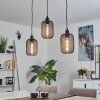 TAMBO Pendant Light black, 3-light sources