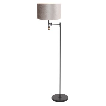 Steinhauer STANG Floor Lamp LED black, 2-light sources