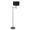 Steinhauer STANG Floor Lamp LED black, 2-light sources