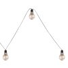 GLOBO rope lights LED black, 10-light sources