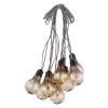 GLOBO rope lights LED black, 10-light sources