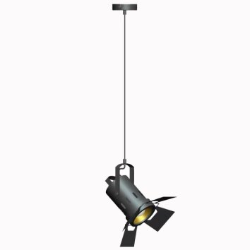 Steinhauer CARRÉ Pendant light black, 1-light source