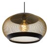 Lucide LUCAS Pendant Light black, 1-light source
