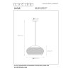 Lucide LUCAS Pendant Light black, 1-light source