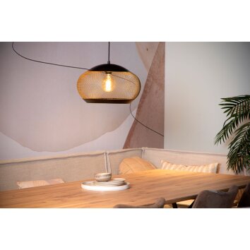 Lucide LUCAS Pendant Light black, 1-light source