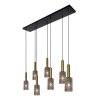 Lucide CORALIE Pendant Light black, 7-light sources