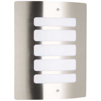 Brilliant GORDY Outdoor Wall Light silver, 1-light source