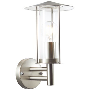 Brilliant GIFFY Outdoor Wall Light silver, 1-light source
