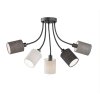 Fischer & Honsel KOI Ceiling Light black, 5-light sources