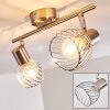 PARADO Ceiling light matt nickel, 2-light sources