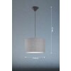Fischer & Honsel VIGO Pendant Light black, 1-light source