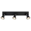 Globo DREW Ceiling Light black, 3-light sources