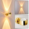 SAPRI Wall Light gold, 1-light source