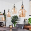 DONZHAUSEN Pendant Light Oxidised Silver, 3-light sources
