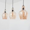DONZHAUSEN Pendant Light Oxidised Silver, 3-light sources