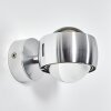 SAPRI Wall Light silver, 1-light source