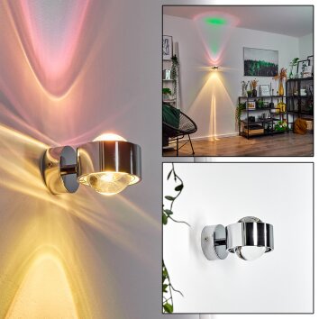 SAPRI Wall Light chrome, 1-light source