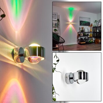 SAPRI Wall Light chrome, 1-light source