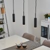 DALHEIM Pendant Light LED black, 3-light sources