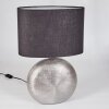 LAHNUS Table lamp chrome, black, 1-light source