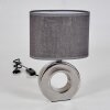 PAGADE Table lamp silver, 1-light source