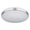Globo GREGORY Ceiling Light LED aluminium, white, 1-light source, Motion sensor
