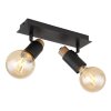 Globo MATTI Ceiling Light Ecru, black, 2-light sources