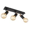 Globo MATTI Ceiling Light Ecru, black, 3-light sources