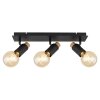 Globo MATTI Ceiling Light Ecru, black, 3-light sources