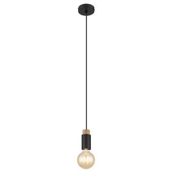 Globo MATTI Pendant Light Ecru, black, 1-light source
