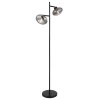 Globo SHAUN Floor Lamp black, 2-light sources