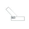 Leuchten-Direkt FELIX60 Ceiling Light LED brushed steel, 1-light source, Remote control, Colour changer