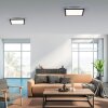 Leuchten-Direkt FLAT Ceiling Light LED black, 1-light source