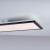 Leuchten-Direkt FLAT Ceiling Light LED black, 1-light source