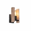 Leuchten-Direkt LOG Wall Light Ecru, 1-light source