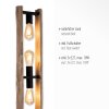 Leuchten-Direkt LOG Floor Lamp Ecru, 3-light sources
