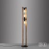 Leuchten-Direkt LOG Floor Lamp Ecru, 3-light sources