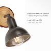 Leuchten-Direkt SWAMP Wall Light Ecru, 1-light source