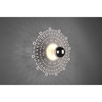 Reality MILO Ceiling Light LED chrome, 1-light source