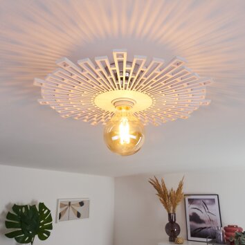 YUNQUILLA Ceiling Light chrome, 1-light source