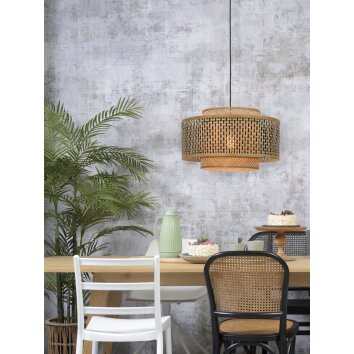 Good & Mojo BHUTAN Pendant Light black, 1-light source