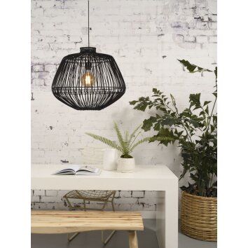 Good & Mojo MADAGASCAR Pendant Light black, 1-light source