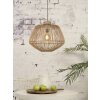 Good & Mojo MADAGASCAR Pendant Light black, 1-light source