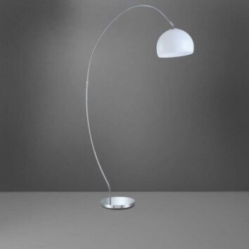 Wofi SANDER Floor Lamp chrome, 1-light source
